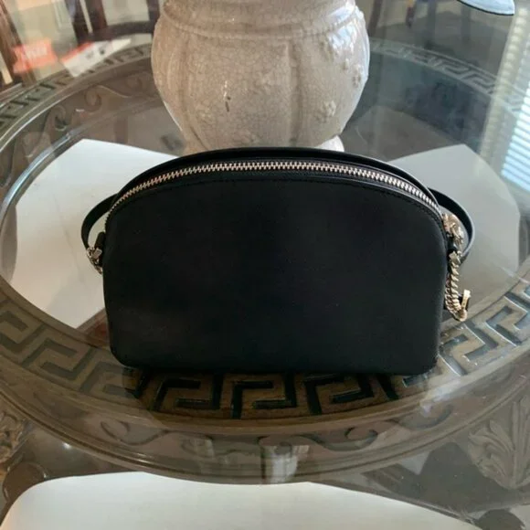 ♠️♠️KATE SPADE CAMERON HILLI DOME BLACK SAFFIANO LEATHER CROSSBODY BAG!♠️♠️ - Picture 2 of 10